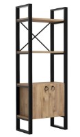 Etajeră Trendy Milano Pine Atlantic/Black 160x64x32cm GTR006070 imaginea #4 — magazin online Desire.md