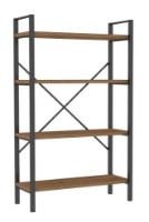 Etajeră Trendy Mina Black/Walnut 100x60x20cm GTR000514 imaginea #3 — magazin online Desire.md