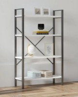 Etajeră Trendy Mina Black/White 100x60x20cm GTR000515