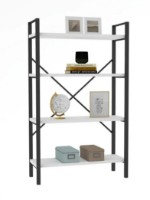 Etajeră Trendy Mina Black/White 100x60x20cm GTR000515 imaginea #2 — magazin online Desire.md