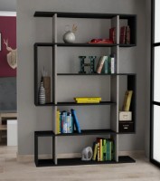 Etajeră Trendy Mito Anthracit/Light Mocha 161x108.5x25cm GTR000419