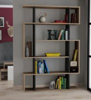 Etajeră Trendy Mito Oak Sonoma/Anthracit 161x108.5x25cm GTR000416