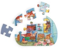 Puzzle Moulin Roty 4x12pcs (3575676814406) imaginea #2 — magazin online Desire.md