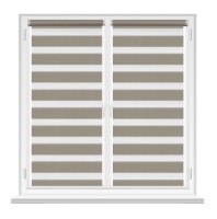 Rolete textile Msrolls Day Night Orizont V4 Caramel 0.50x1.70m imaginea #1 — magazin online Desire.md