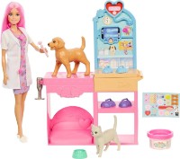 Păpușa Mattel Barbie: Fast Cast Veterinarian Clinic (JFX93)