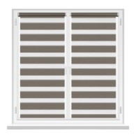 Rolete textile Msrolls Day Night Orizont V5 Grey/Beige 0.40x1.70m imaginea #1 — magazin online Desire.md