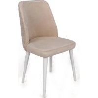 Scaun Trendy Tutku 326 Cream/White 90x50x49cm GTR006843 4pcs imaginea #4 — magazin online Desire.md
