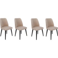 Set mobilă pentru bucătărie Trendy Tutku 306 Cream/Black 90x50x49cm GTR006839 4pcs