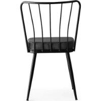 Scaun Trendy Yildiz 942 Black/Anthracit 82x43x42cm GTR006750 2pcs imaginea #6 — magazin online Desire.md