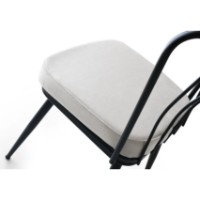 Scaun Trendy Yildiz 940 Black/White 82x43x42cm GTR006749 4pcs imaginea #9 — magazin online Desire.md