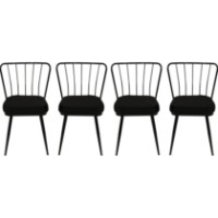 Scaun Trendy Yildiz 943 Black 82x43x43cm GTR006783 4pcs imaginea #1 — magazin online Desire.md