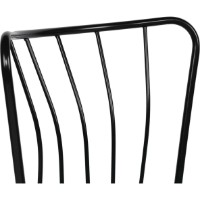 Scaun Trendy Yildiz 945 Black/Red Tile 82x43x42cm GTR006855 4pcs imaginea #4 — magazin online Desire.md