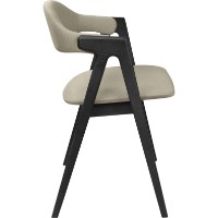 Стул Deco Logan Ambrella 09 + Black Legs Black фото №3 — интернет-магазин Desire.md