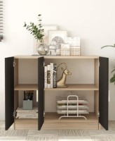 Dulăpior Trendy VO5-OB Walnut/Black 89x73x38cm GTR006700 imaginea #2 — magazin online Desire.md