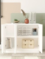 Dulăpior Trendy VO5-W White 89x73x38cm GTR006701 imaginea #2 — magazin online Desire.md