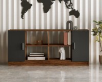 Dulăpior Trendy VO6-BA Walnut/Anthracit 139x61x46cm GTR006702 imaginea #1 — magazin online Desire.md