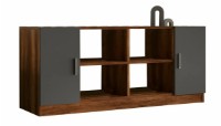 Dulăpior Trendy VO6-BA Walnut/Anthracit 139x61x46cm GTR006702 imaginea #3 — magazin online Desire.md