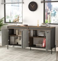 Тумба Trendy VS5-CGA Brown/Grey/Anthracit 184x91x44cm GTR006709 фото №2 — интернет-магазин Desire.md