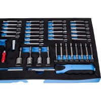 Набор головок и бит Hoegert HT7G150 фото №5 — интернет-магазин Desire.md