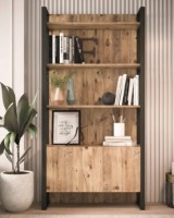 Etajeră Trendy ML6-A Black/Pine Atlantic 180x90x34cm GTR000493 imaginea #2 — magazin online Desire.md