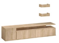 Тумба под ТВ Trendy Alika Oak 180x45x35cm GTR000032 фото №4 — интернет-магазин Desire.md