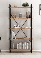 Etajeră Trendy Nero Elit Pine Atlantic/Black 180x90x34cm GTR006073 imaginea #8 — magazin online Desire.md