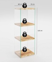 Etajeră Trendy Niagara R303 Oak 120x40x35cm GTR000503 imaginea #5 — magazin online Desire.md