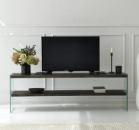 Тумба под ТВ Trendy Aqua Anthracit 140x45x35cm GTR000319