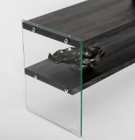 Тумба под ТВ Trendy Aqua Anthracit 140x45x35cm GTR000319 фото №3 — интернет-магазин Desire.md