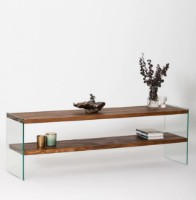 Тумба под ТВ Trendy Aqua Natural 140x45x35cm GTR000320 фото №3 — интернет-магазин Desire.md