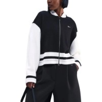 Hanorac damă Nike Sportswear Cardigan Black/Sail/Vast Grey, s.M