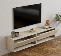 Тумба под ТВ Trendy Arges Travertin 140x30x29.6cm GTR006435 фото №2 — интернет-магазин Desire.md