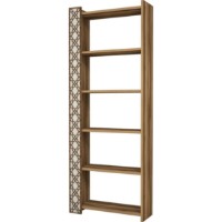 Стеллаж Trendy Oras Walnut/Cream 170x64.6x24.2cm GTR000423 фото №2 — интернет-магазин Desire.md