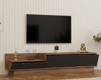 Тумба под ТВ Trendy Asir Walnut/Anthracit 160x35x35cm GTR000367 фото №3 — интернет-магазин Desire.md