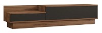 Тумба под ТВ Trendy Asir Walnut/Anthracit 160x35x35cm GTR000367 фото №4 — интернет-магазин Desire.md