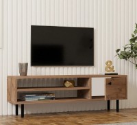 Тумба под ТВ Trendy Avila Pine Atlantic/Black 120x38x30cm GTR006371 фото №2 — интернет-магазин Desire.md