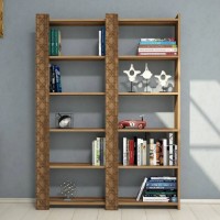 Etajeră Trendy Orasul Walnut 170x124.6x24.2cm GTR000459 imaginea #4 — magazin online Desire.md