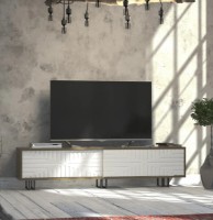 Тумба под ТВ Trendy Askal Oak/White/Black 180x47.4x35cm GTR006401