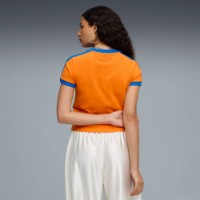 Tricou de dame Puma X Fenty T7 Slim Rickie Orange, s.L imaginea #3 — magazin online Desire.md