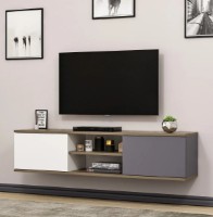Тумба под ТВ Trendy Ayze Walnut/Anthracit/White 160x33.2x32cm GTR000190 фото №2 — интернет-магазин Desire.md