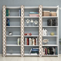 Etajeră Trendy Orasul White 170x184.6x24.2cm GTR000468 imaginea #4 — magazin online Desire.md