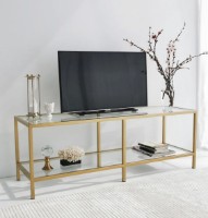 Тумба под ТВ Trendy Basic TV501 Gold 130x45x40cm GTR000309