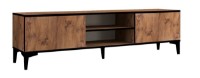 Тумба под ТВ Trendy Begi Pine Atlantic/Black 180x49.6x40cm GTR006427 фото №2 — интернет-магазин Desire.md