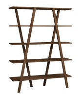 Etajeră Trendy Perla Walnut 144x115x29.5cm GTR000527 imaginea #2 — magazin online Desire.md