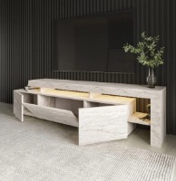 Тумба под ТВ Trendy Beliz Travertin 192x53x37cm GTR006406 фото №2 — интернет-магазин Desire.md