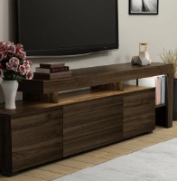Тумба под ТВ Trendy Beliz Walnut 192x53x37cm GTR006407 фото №2 — интернет-магазин Desire.md