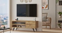 Тумба под ТВ Trendy CD1-A Pine Atlantic/Black 110x44x40cm GTR000273 фото №2 — интернет-магазин Desire.md