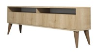 Тумба под ТВ Trendy Cel mai bun Oak/Walnut 150x50x30cm GTR000058 фото №3 — интернет-магазин Desire.md