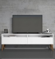 Тумба под ТВ Trendy Cel mai bun White/Walnut 150x50x30cm GTR000060