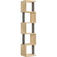 Etajeră Trendy Piri Oak Sonoma/Anthracit 35x161x30cm GTR000393 imaginea #2 — magazin online Desire.md